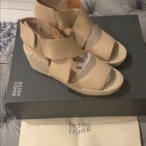 Willow' Espadrille Wedge Sandal new
